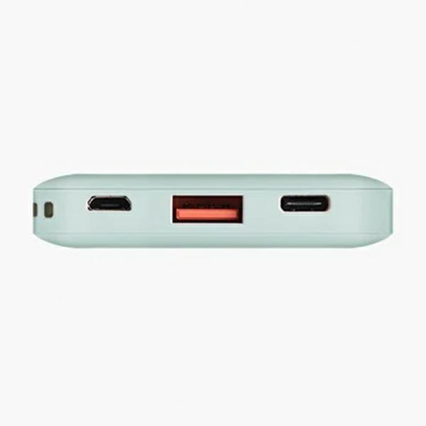 Uniq Powerbank Fuele mini 8000mAh USB-C 18W PD Fast charge Žalias 3 Uniq Powerbank Fuele mini 8000mAh USB-C 18W PD Fast charge Žalias 3