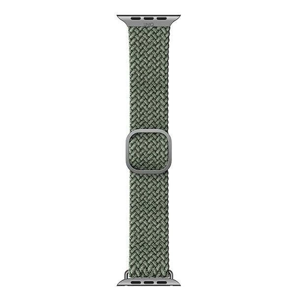 Uniq strap Aspen Apple Watch 44/42 / 45mm Series 4/5/6/7/8/9 / SE / SE2 Braided žalias / cypress žalias 5 Uniq strap Aspen Apple Watch 44/42 / 45mm Series 4/5/6/7/8/9 / SE / SE2 Braided žalias / cypress žalias 5