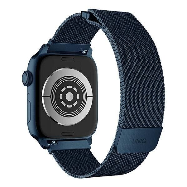 Apyrankė Uniq Dante Apple Watch Series 4/5/6/7/8/9/ SE 38/40 / 41mm. Stainless Steel Mėlyna 1 Apyrankė Uniq Dante Apple Watch Series 4/5/6/7/8/9/ SE 38/40 / 41mm. Stainless Steel Mėlyna 1