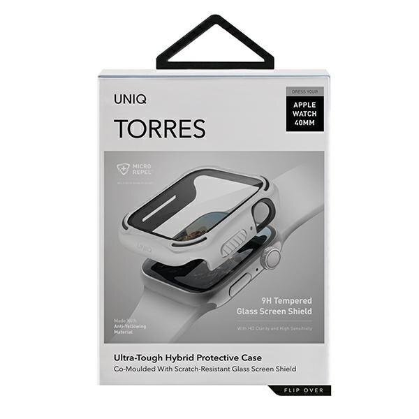 Dėklas UNIQ Torres Apple Watch Series 4/5/6 / SE 40mm Baltas 5 Dėklas UNIQ Torres Apple Watch Series 4/5/6 / SE 40mm Baltas 5