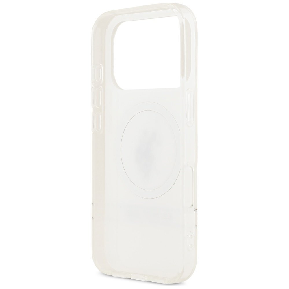 iPhone 17 Pro US Polo DH and Bottom Stripe Logo MagSafe dėklas – baltas 6