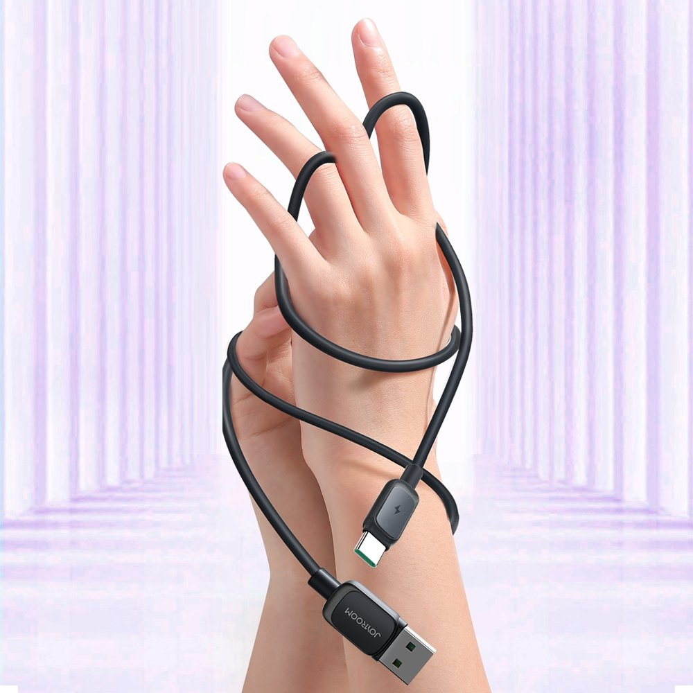 USB cable - USB C 3A 1.2m Joyroom S-AC027A14 - black 10 USB cable - USB C 3A 1.2m Joyroom S-AC027A14 - black 10