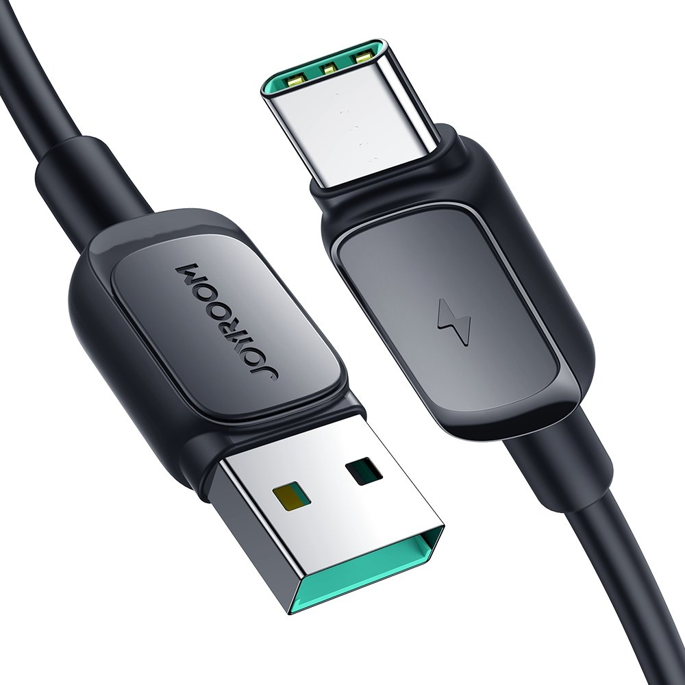 USB cable - USB C 3A 1.2m Joyroom S-AC027A14 - black USB cable - USB C 3A 1.2m Joyroom S-AC027A14 - black
