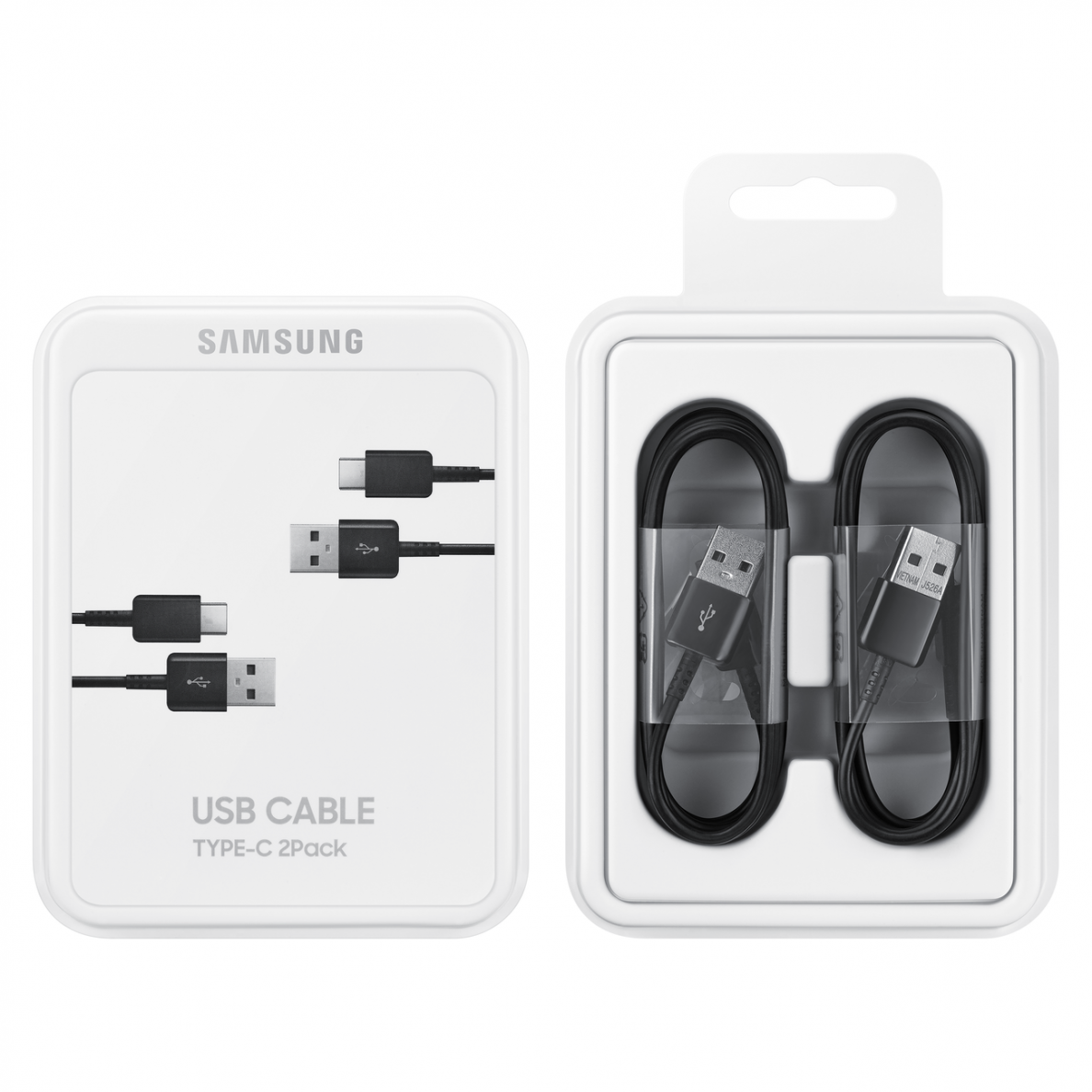 USB C cable 480Mbps 5A 1.5m Samsung EP-DG930MBEGWW - Juodas (set of 2) 4 USB C cable 480Mbps 5A 1.5m Samsung EP-DG930MBEGWW - Juodas (set of 2) 4