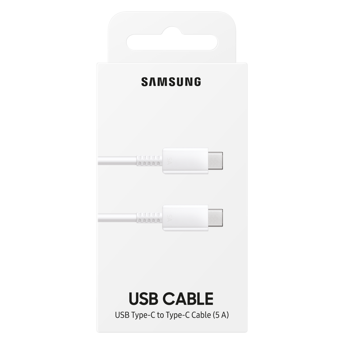 USB C cable 480Mbps 5A 1m Samsung EP-DN975BWEGWW - Baltas 3