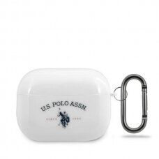 US Polo USACAPTPUWH AirPods Pro case Baltas