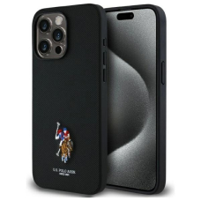 US Polo USHCP15XPEMK iPhone 15 Pro Max 6.7&quot; Juodas/Juodas Embroidered DH Color