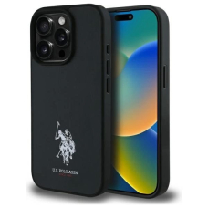 US Polo USHCP15XPGEK iPhone 15 Pro Max 6.7&quot; Juodas/Juodas Odinis Embroidered DH Color