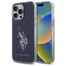 US Polo USHCP15XTPUHRBV iPhone 15 Pro Max 6.7&quot; Mėlynas/Mėlynas Shiny Big Logo