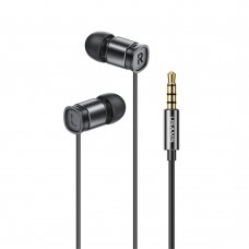 [Užsakomoji prekė] Usams - Wired Earphones EP-46 Mini (HSEP4601) - Jack 3.5mm with Microphone, 1.2m - Juodos