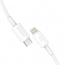 USB C cable - Lightning 30W PD 1m Dudao - white