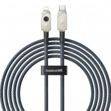 USB C cable - Lightning Baseus Unbreakable 20W 480Mbps 2m - white