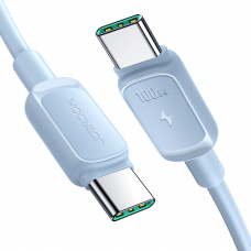 USB C - USB C Cable 100W 1.2m Joyroom S-CC100A14 - Mėlynas