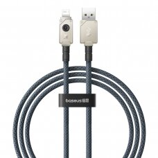 USB cable - Lightning Baseus Unbreakable 2.4A 480Mbps 1m - white