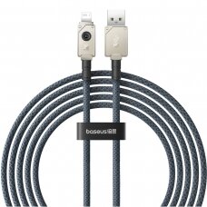 USB cable - Lightning Baseus Unbreakable 2.4A 480Mbps 2m - white