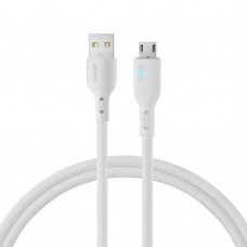 USB cable - micro USB 2.4A 1.2m Joyroom S-UM018A13 - white