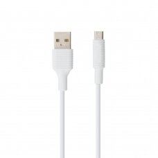 USB kabelis Borofone BX1 microUSB 1.0m baltas