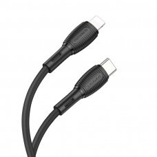 USB kabelis Borofone BX86 Advantage PD Type-C į Lightning 1.0m juodas