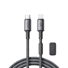 Joyroom SA-50 USB-C – Lightning 30W 1.2m kabelis – tamsiai pilkas
