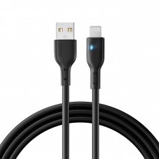 USB - Lightning 2.4A 2m cable Joyroom S-UL012A13 - Juodas