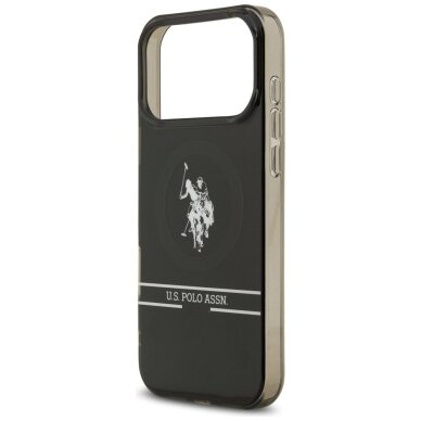 iPhone 17 Pro Max US Polo DH and Bottom Stripe Logo MagSafe dėklas – juodas 5 iPhone 17 Pro Max US Polo DH and Bottom Stripe Logo MagSafe dėklas – juodas 5