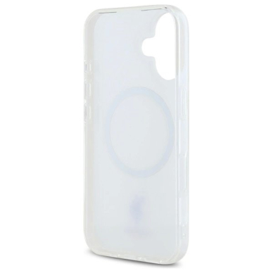 US Polo IML Ring MagSafe iPhone 16 Dėklas - Baltas 6