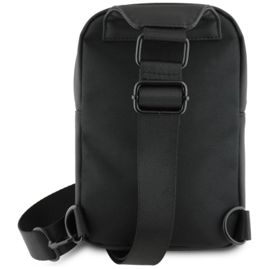 US Polo Petit Pique Crossbody Arch Phone Bag Juodas 2