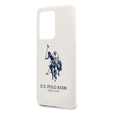 Samsung Galaxy S20 Ultra – US Polo silikoninis dėklas Collection - Baltas 2
