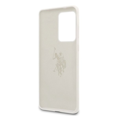 Samsung Galaxy S20 Ultra – US Polo silikoninis dėklas Collection - Baltas 3