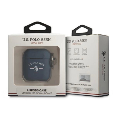 US Polo USACA2SFGV AirPods 1/2 case Mėlynas 2 US Polo USACA2SFGV AirPods 1/2 case Mėlynas 2