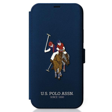Originalus atverčiamas Us Polo dėklas Usflbkp12Mpugflnv Iphone 12/12 Pro tamsiai mėlynas Polo Embroidery kolekcija 1 Originalus atverčiamas Us Polo dėklas Usflbkp12Mpugflnv Iphone 12/12 Pro tamsiai mėlynas Polo Embroidery kolekcija 1