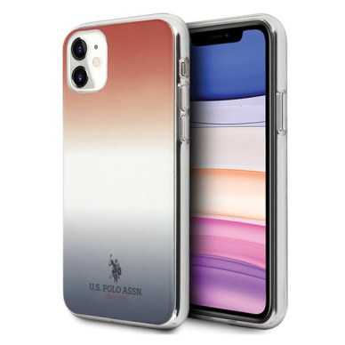 Dėklas Us Polo Ushcn61Trdgrb Iphone 11 Czerwono-Niebieski/Blue&Red Gradient Pattern Collection Dėklas Us Polo Ushcn61Trdgrb Iphone 11 Czerwono-Niebieski/Blue&Red Gradient Pattern Collection