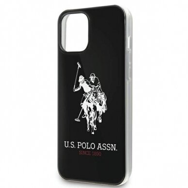 Originalus Us Polo Dėklas Ushcp12Ltpuhrbk Iphone 12 Pro Max Juodas Shiny Big Logo 3 Originalus Us Polo Dėklas Ushcp12Ltpuhrbk Iphone 12 Pro Max Juodas Shiny Big Logo 3