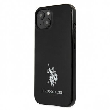 Dėklas US Polo USHCP13SUMHK iPhone 13 mini 5,4" juodas Horses Logo 1 Dėklas US Polo USHCP13SUMHK iPhone 13 mini 5,4" juodas Horses Logo 1