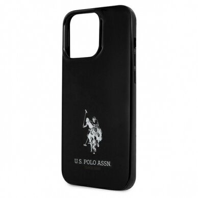 Dėklas US Polo USHCP13XUMHK iPhone 13 Pro Max 6,7" juodas Horses Logo 5 Dėklas US Polo USHCP13XUMHK iPhone 13 Pro Max 6,7" juodas Horses Logo 5