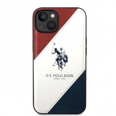 Dėklas US Polo USHCP14SPSO3 iPhone 14 Baltas 2 Dėklas US Polo USHCP14SPSO3 iPhone 14 Baltas 2