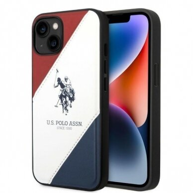 Dėklas US Polo USHCP14SPSO3 iPhone 14 Baltas Dėklas US Polo USHCP14SPSO3 iPhone 14 Baltas