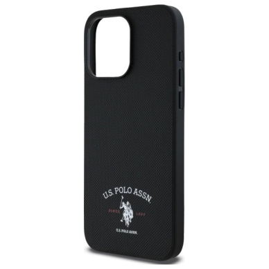 US Polo USHCP15XPARK iPhone 15 Pro Max 6.7&quot; Juodas/Juodas Printed DH Logo 5