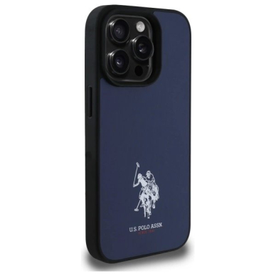 US Polo USHCP15XPGEV iPhone 15 Pro Max 6.7&quot; Navy Odinis Embroidered DH Color 3