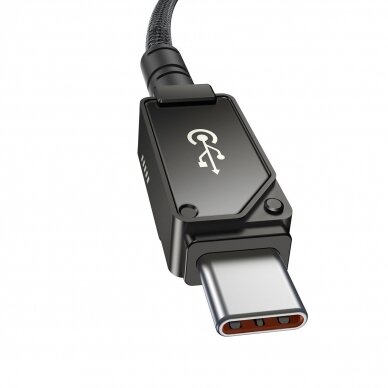 USB C cable - Lightning Baseus Unbreakable 20W 480Mbps 1m - black 3