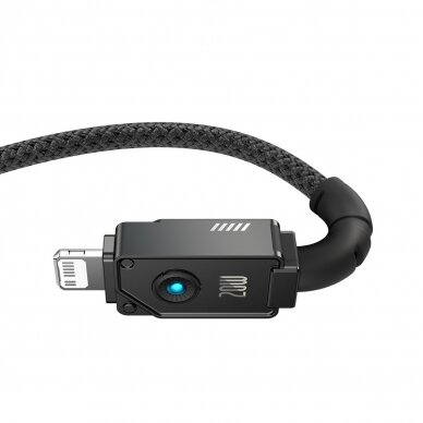 USB C cable - Lightning Baseus Unbreakable 20W 480Mbps 1m - black 6