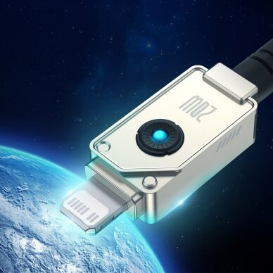 USB C cable - Lightning Baseus Unbreakable 20W 480Mbps 1m - white 10