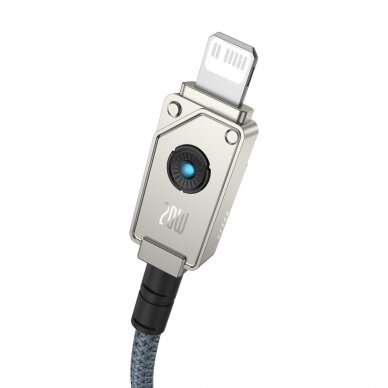 USB C cable - Lightning Baseus Unbreakable 20W 480Mbps 1m - white 2