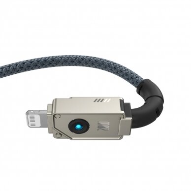 USB C cable - Lightning Baseus Unbreakable 20W 480Mbps 1m - white 6