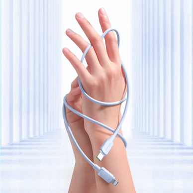 USB C - Lightning Cable 20W 1.2m Joyroom S-CL020A14 - Mėlynas 9 USB C - Lightning Cable 20W 1.2m Joyroom S-CL020A14 - Mėlynas 9