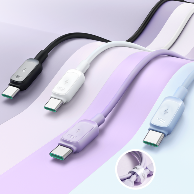 USB C - Lightning Cable 20W 1.2m Joyroom S-CL020A14 - Violetinis 10 USB C - Lightning Cable 20W 1.2m Joyroom S-CL020A14 - Violetinis 10