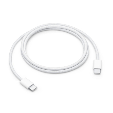 USB-C - USB-C Apple MQKJ3ZM/A 60W 1m Kabelis - baltas 1
