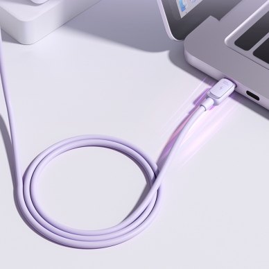 USB C - USB C Cable 100W 1.2m Joyroom S-CC100A14 - Violetinis 3 USB C - USB C Cable 100W 1.2m Joyroom S-CC100A14 - Violetinis 3