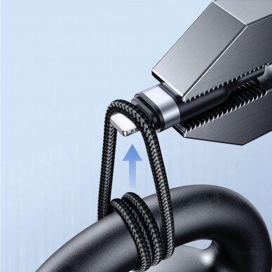 USB cable 4in1 USB-A - 2 x USB-C / Lightning / Micro for charging and data transmission 1.2m Joyroom S-1T4018A18 - Juodas 9 USB cable 4in1 USB-A - 2 x USB-C / Lightning / Micro for charging and data transmission 1.2m Joyroom S-1T4018A18 - Juodas 9