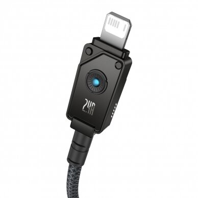 USB cable - Lightning Baseus Unbreakable 2.4A 480Mbps 2m - black 2